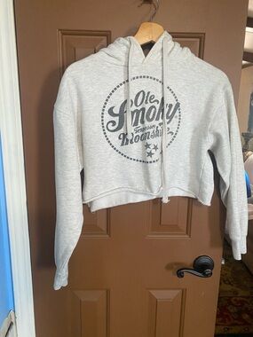 Ole Smokey Tennessee moonshine size medium cropped hoodie